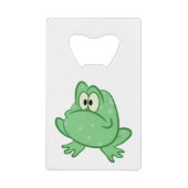カエル クレジットカード栓抜き (正面)