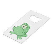 カエル クレジットカード栓抜き (正面アングル)