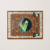 カエル – クレンジングジグソーパズル(ギフトボックス付) ジグソーパズル (横)