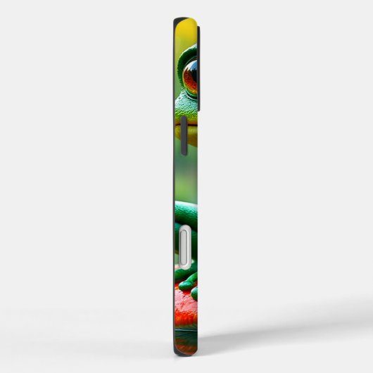 カエル グリーンフォンケース Case-Mate iPhoneケース (裏面 / 右)