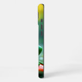 カエル グリーンフォンケース iPhoneケース (左側面)