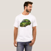 カエル グリーン クラシック クルーザー — BV-BFG Tシャツ (正面フル)