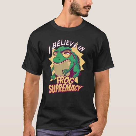 カエル コスチューム カエル捕り カエル狩り カエル Tシャツ (正面)