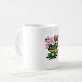 カエル コーヒーマグカップ (正面左)