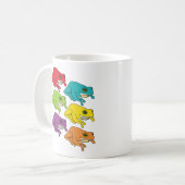 カエル コーヒーマグカップ (正面左)