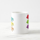 カエル コーヒーマグカップ (中央)