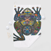 カエル·ゴルフ·タオル ゴルフタオル (インサイチュ)