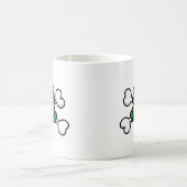 カエル スカル&クロスボーン コーヒーマグカップ (中央)