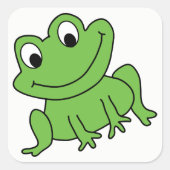 カエル スクエアシール (正面)