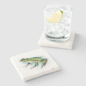 カエル ストーンコースター (横)