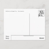 カエル/タッド葉書 ポストカード (裏面)