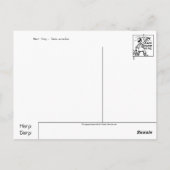 カエル/タッド葉書 ポストカード (裏面)