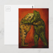 カエル・ダンサー ポストカード (正面/裏面)