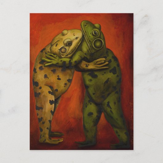 カエル・ダンサー ポストカード (正面)