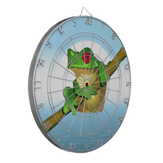 カエル ダーツボード (正面左)