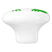 カエル デザイン 個別設定 セラミックノブ (側面)