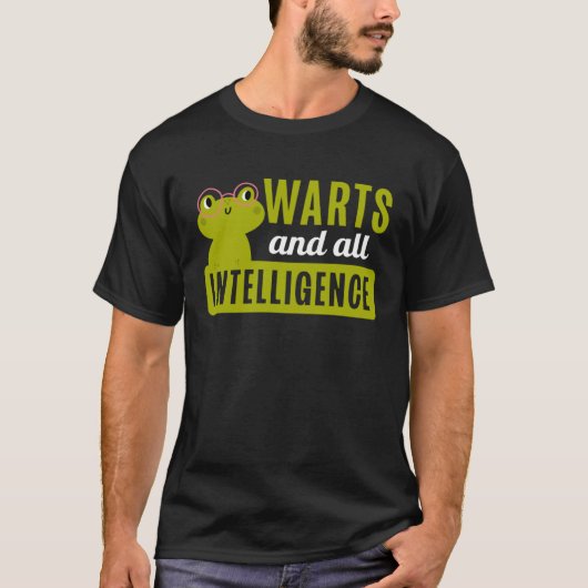 カエル・トッド・ウォルトと全ての知性 Tシャツ (正面)