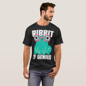 カエル・トッド・リビット・オブ・天才 Tシャツ (正面フル)