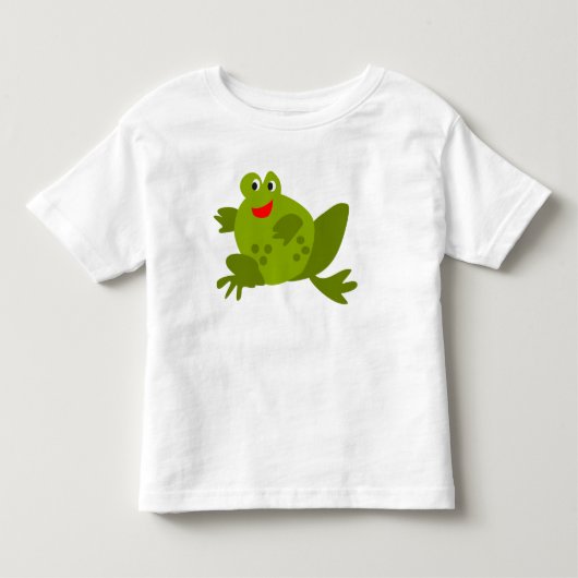 カエル トドラーTシャツ (正面)