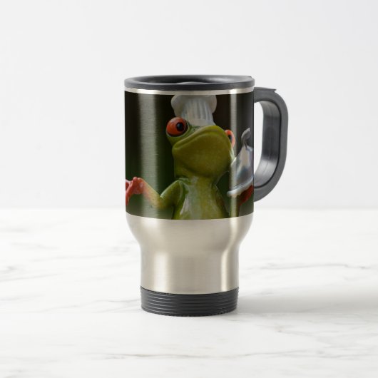 カエル トラベルマグ (正面右)