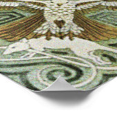 カエル、トンボ飛んでいるイ、魚、凧とネズミ ポスター (角)