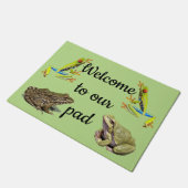 カエル ドアマット (アングル)