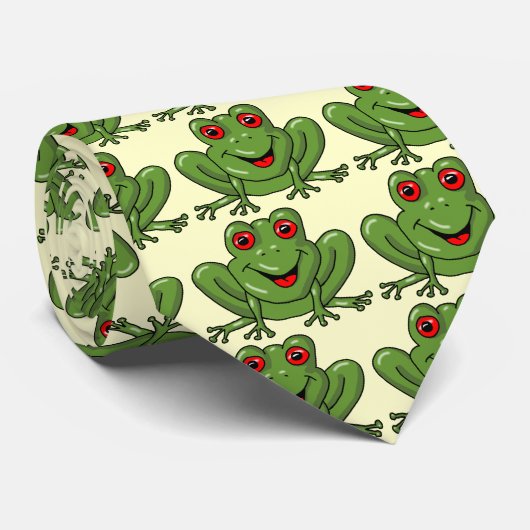 カエル ネクタイ (ロール)