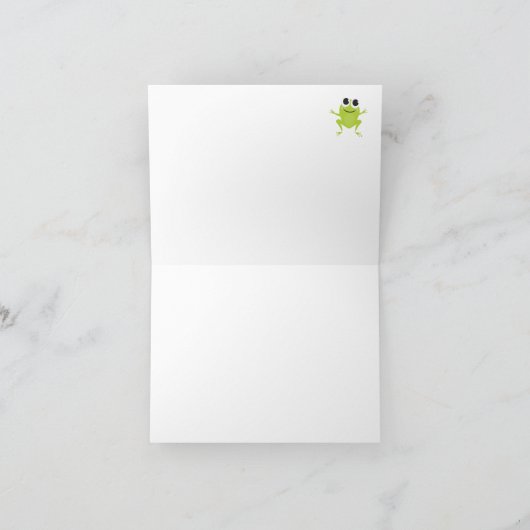 カエル・ノテカード カード (内部)