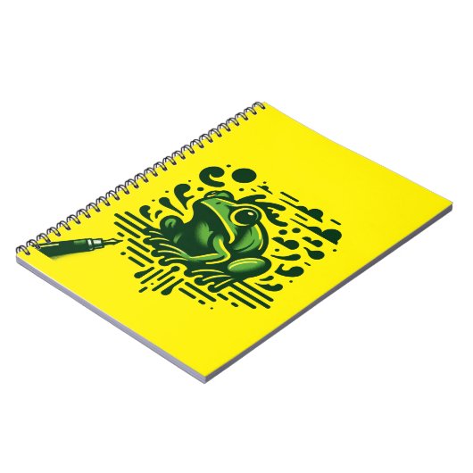 カエル ノートブック (左側)