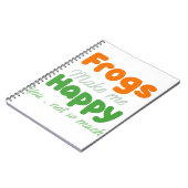 カエル ノートブック (左側)