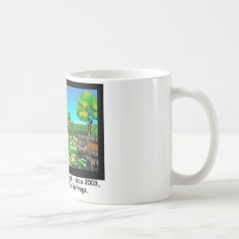 カエル・バルの走り（Running Of The Bull Frogs）  面白いギフト/コレクショ コーヒーマグカップ