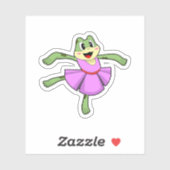 カエル・バレエ・ダンス シール (シート)