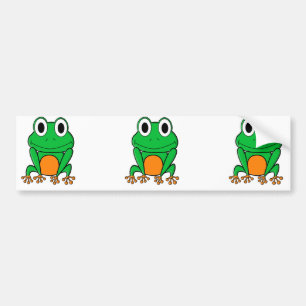 カエル バンパーステッカー