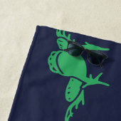 カエル ビーチタオル (インサイチュ)