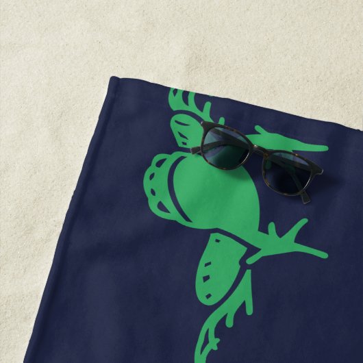 カエル ビーチタオル (インサイチュ)
