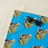 カエル ビーチタオル (インサイチュ)