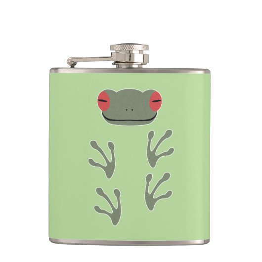 カエル フラスク (正面)