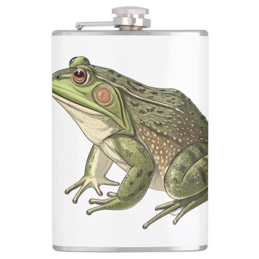 カエル フラスク (正面)