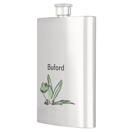 カエル フラスク (左)