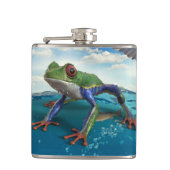 カエル フラスク (正面)