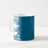カエル ブルゥ おもしろTシャツ 動物 コーヒーマグカップ (正面左)