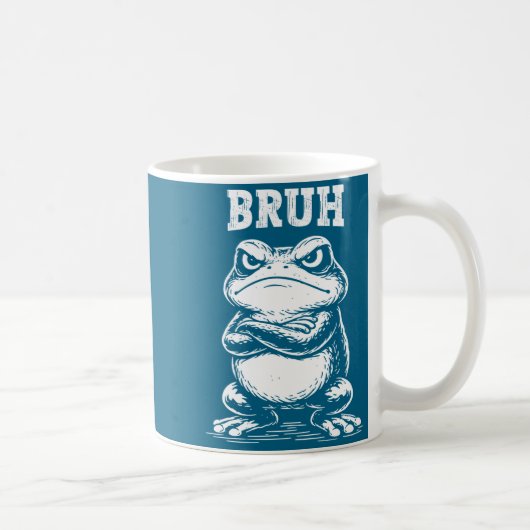 カエル ブルゥ おもしろTシャツ 動物 コーヒーマグカップ (右)