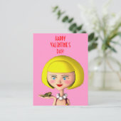 カエル・プリンスの幸せな女 シーズンポストカード (スタンド正面)