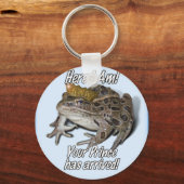 カエル・プリンス キーホルダー (正面)