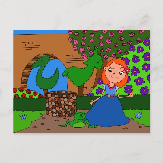 カエル・プリンス ポストカード (正面)