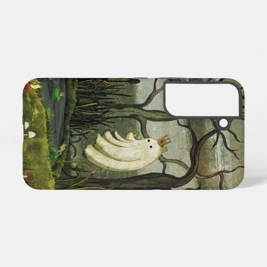 カエル・プリンス SAMSUNG GALAXYケース (裏面横)