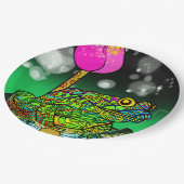 カエル ペーパープレート (アングル)