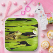 カエル ペーパープレート (パーティー)