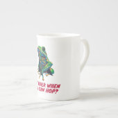 カエル ボーンチャイナマグカップ (正面右)