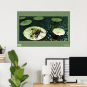 カエル ポスター (ホームオフィス)